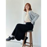 Retrobird Çan Triko Etek Kadın Siyah - Standart