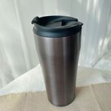 Retrobird Outdoor Kamp Paslanmaz 400 ML Çelik Antrasit Termos