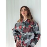 Retrobird Tasarım Brooklyn Bomber Ceket Kadın Füme - S - M