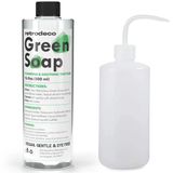 Retrodeco Ultra Konsantre 16,9 Oz Yeşil Dövme Sabunu Tentürü Usp: Dövme Ve Pirsing İçin Xl 16,9 Oz Sıkma Şişe İle 1,3 Galon Yeşil Sabun Yapar