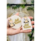 RetroLazer 7x7 cm Figürlü Pleksi Doğum günü Magnet Hediyelik (15 adet)