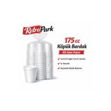 RetroPark KÖPÜK BARDAK 175CC TEK KULLANIMLIK 40 LI PAKET