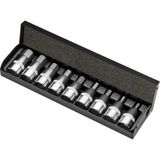 Retta 1/2” Lokmalı Allen Set Kısa - 6 Köşe RLT0901 - Gümüş