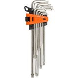 Retta L Torx Allen Anahtar Takımı Uzun 9 Parça RAT8009 - 13 - Gri