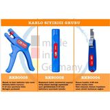 Retta RKS0003 Retta Kablo Sıyırma 3'lü Set