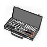 Retta RLT4501 45 Parça 1/4 İnç 6 Köşe Lokma Anahtar ve Bits Uç Takımı - Gri