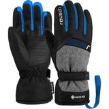 Reusch Flash Gore-Tex Junior Black Blue Unisex Çocuk Kayak Eldiveni - Siyah - Mavi - 4