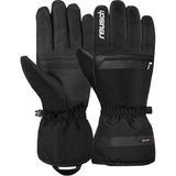 Reusch Snow King Black White Deri Erkek Kayak Eldiveni - Siyah - Beyaz