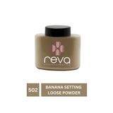REVA Banana Sabitleyici Yüz Pudrası & Banana Setting Loose Powder - Vegan & Temiz Içerikli