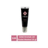 REVA Çilek Aromalı Jel Dudak Maskesi 10 gr Rv539