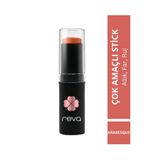 REVA Çok Amaçlı Stick Allık, Far, Dudak Renklendirici & Lip Cheek Eye Tint-vegan & Temiz Içerikrv113