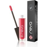 Reva Creamy Matte Lip Ribbon Red - Mat Krem Dudak Parlatıcısı - No: 106 - Vegan & Temiz Içerik - Ribbon Red - 106