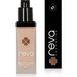 Reva Hibrit Fondöten & Hybrid Foundation Ivory Spf 20 - No: 501 - Vegan & Temiz Içerik - Ivory - 501