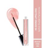 Reva Işıltılı Dudak Parlatıcısı - Hi-Shine Lip Gloss Peachy Pink - No: 202 - Vegan & Temiz Içerik Açık Pembe