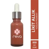 Reva Kiremit Likit allık-Liquid Blusher Pit Stop No:850 20 ml - Krem - 850