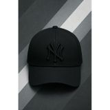 Reva Ny New York Unisex Şapka %100 Pamuk Siyah