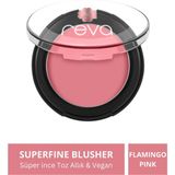 Reva Superfine Blusher Flamingo Pink - Süper ince Toz Allık 7,5 gr - No: 703 - Vegan & Temiz İçerik - Flamingo Pink - 703