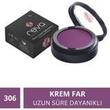 Reva Vegan Krem Göz Farı - No. 306 | Temiz Içerik, Uzun Süre Kalıcı & Mono Cream Eyeshadow - Gloxinia - No:306