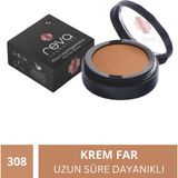 Reva Vegan Krem Göz Farı - No. 308 | Temiz Içerik, Uzun Süre Kalıcı & Mono Cream Eyeshadow - Sand Stone - No:308