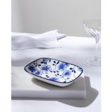 Reve Bleu Seren Tabak - 17 cm - Mavi/Beyaz