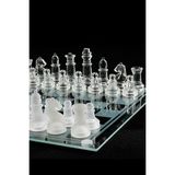 Revello Cam Satranç Takımı Full Cam Satranç Glass Chess 20*20