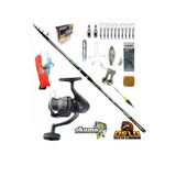 Revenger Rv-65 Oslo Crome 420Cm 70-250Gr Profesyonel Surf Sazan Kıyı Olta Takımı Seti
