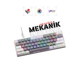 Rever Mekanik Oyuncu Klavyesi Red Switch Rgb LED Işıklı Kablolu Gaming Klavye