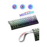 Rever RED Switch RGB Mekanik Gaming Oyuncu Klavyesi Özel Tasarım & Özel Tuş Dizayn Kablolu Klavye