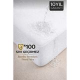 Reverance Bambu Premium Sıvı Geçirmez Fitted Alez %100 Bambu Ultra Konfor Yatak Koruyucu 4 Mevsim Anti Alerjik - Beyaz - 150 x 200 cm