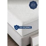 Reverance Bambu Premium Su Sıvı Geçirmez Fitted Alez %100 Bambu Yatak Koruyucu Alez 4 Mevsim - Anti Alerjik - Beyaz - 180 x 200 cm