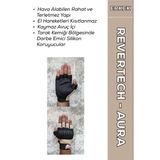Revertech Aura Krem / Yarım Parmak - Kaymaz Avuç İçi Özellikli Motosiklet Eldiveni (Erkek)