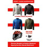 Revertech Şehir Içi Kullanıma Uygun Korumalı Yazlık Motosiklet Montu + Hediye Axxıs Draken S Prımıer B5 Kask 🎁 - 3XL