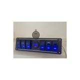 REVEX KAMP&KARAVAN AKSESUARLARI 6 tuşlu kontrol paneli 12/24V voltaj gösterge PD+QC 3.0 hızlı USB soket