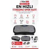 Revize Dizayn 360 Seviye Titreşimli Fitness Platformu | Ev Tipi Spor Aleti Yağ Yakım Sıkılaşma 150 Kg