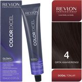 Revlon Color Excel 4 Orta Kahve Yarı Kalıcı Saç Boyası 70 ml