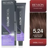 Revlon Color Excel 5.24 İrize Bakır Açık Kahve Yarı Kalıcı Saç Boyası 70 ml