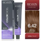Revlon Color Excel 6.42 Altın Karamel Küllü Açık Kumral Yarı Kalıcı Saç Boyası 70 ml