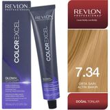 Revlon Color Excel 7.34 Altın İrize Kumral Yarı Kalıcı Saç Boyası 70 ml
