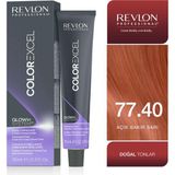 Revlon Color Excel 77.40 Yoğun Bakır Karamel Kumral Yarı Kalıcı Saç Boyası 70 ml