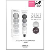 Revlon Nutri Color Filters 1011 Intense Silver – Gri, Platin ve Soğuk Sarı Saçlar İçin Renk Yenileyici ve Parlaklık Veren Saç Maskesi 100 ml