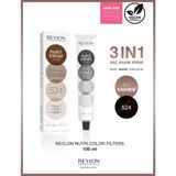 Revlon Nutri Color Filters 524 Light Mahogany – Açık Maun Tonları İçin Renk Yenileyici ve Parlaklık Veren Saç Maskesi 100 ml