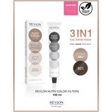 Revlon Nutri Color Filters 821 Silver Beige – Gümüş Bej Tonları İçin Renk Yenileyici ve Parlaklık Veren Saç Maskesi 100 ml