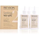 Revlon Professional Lasting Shape Curly Sensitive Hair 100 ml x3 – Hassas Saçlar İçin Kalıcı Bukle Oluşturucu Perma Seti