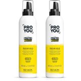 Revlon Professional Medium Hold Mousse 400ml (2 paketi)