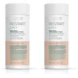 Revlon Professional Restart Curls Next-Day Refreshing Tonic 200ml Sulfate & Silicone Free (2 paketi)