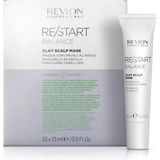 Revlon RESTART Balance Clay Saç Derisi Maskesi Arındırıcı Bakım 15 ml x 10