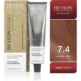 Revlon RVL Color Sublime 7.4 Orta Kumral / Altın-Bakır Yarı Kalıcı Saç Boyası 75 ml