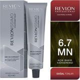 Revlonissimo CC 6.7MN Mat Doğal Koyu Sarı Kalıcı Saç Boyası 60 ml