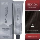 Revlonissimo CC HC 4 Doğal Kahve Kalıcı Saç Boyası 60 ml