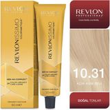 Revlonissimo Colorsmetique™ CC 10.31 Altın Küllü Ultra Açık Sarı Kalıcı Saç Boyası 60 ml